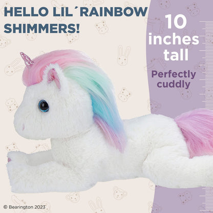 10" Rainbow Unicorn Lil' Shimmers