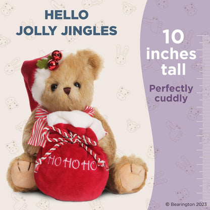 10" Christmas Bear Jolly Jingles