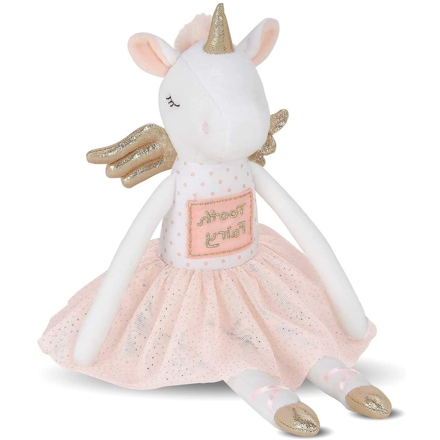 14" Ballerina Tooth Fairy Unicorn Doll, Twinkles