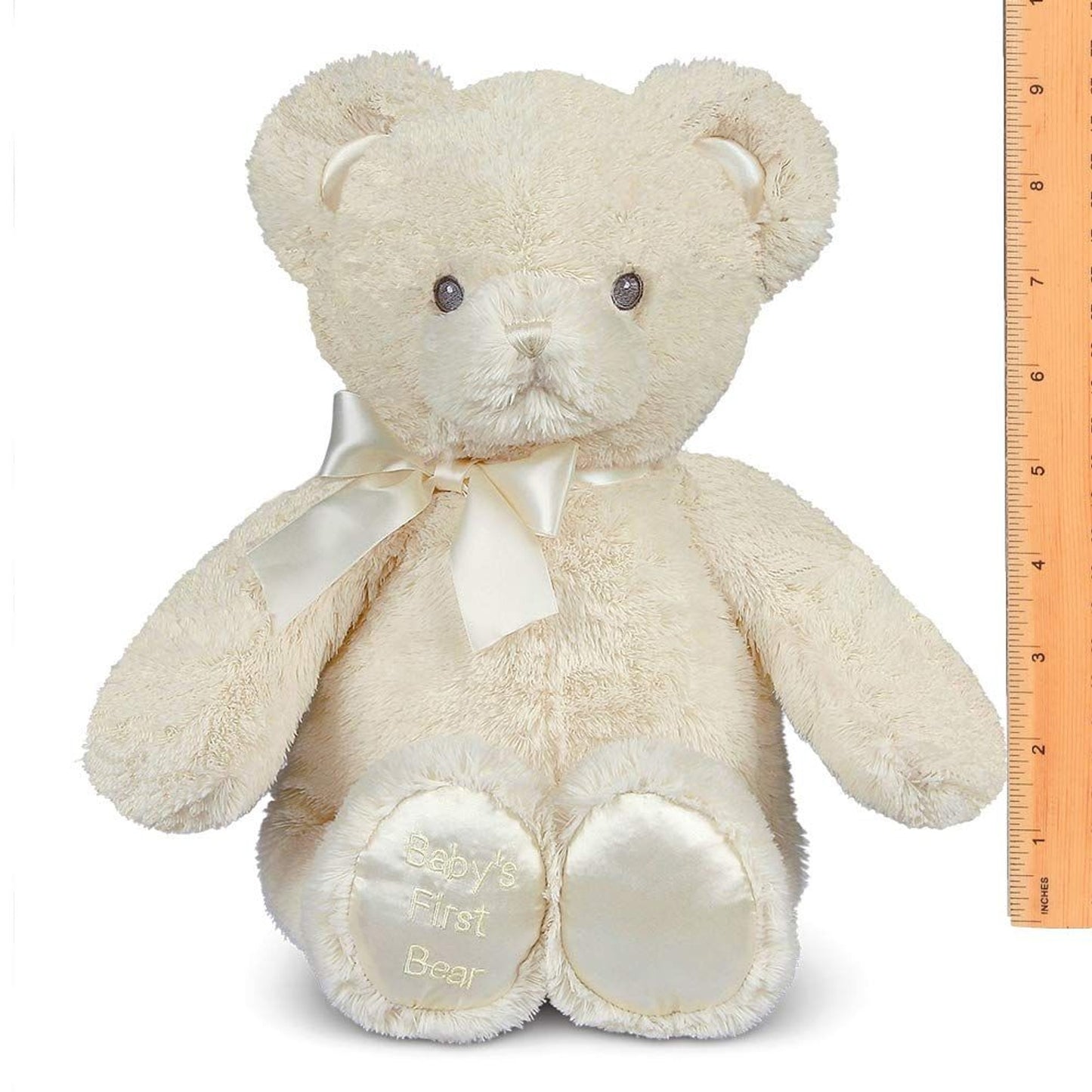 12" Teddy Bear Baby's First Creamy White