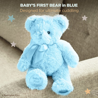 12" Teddy Bear Baby's First Blue