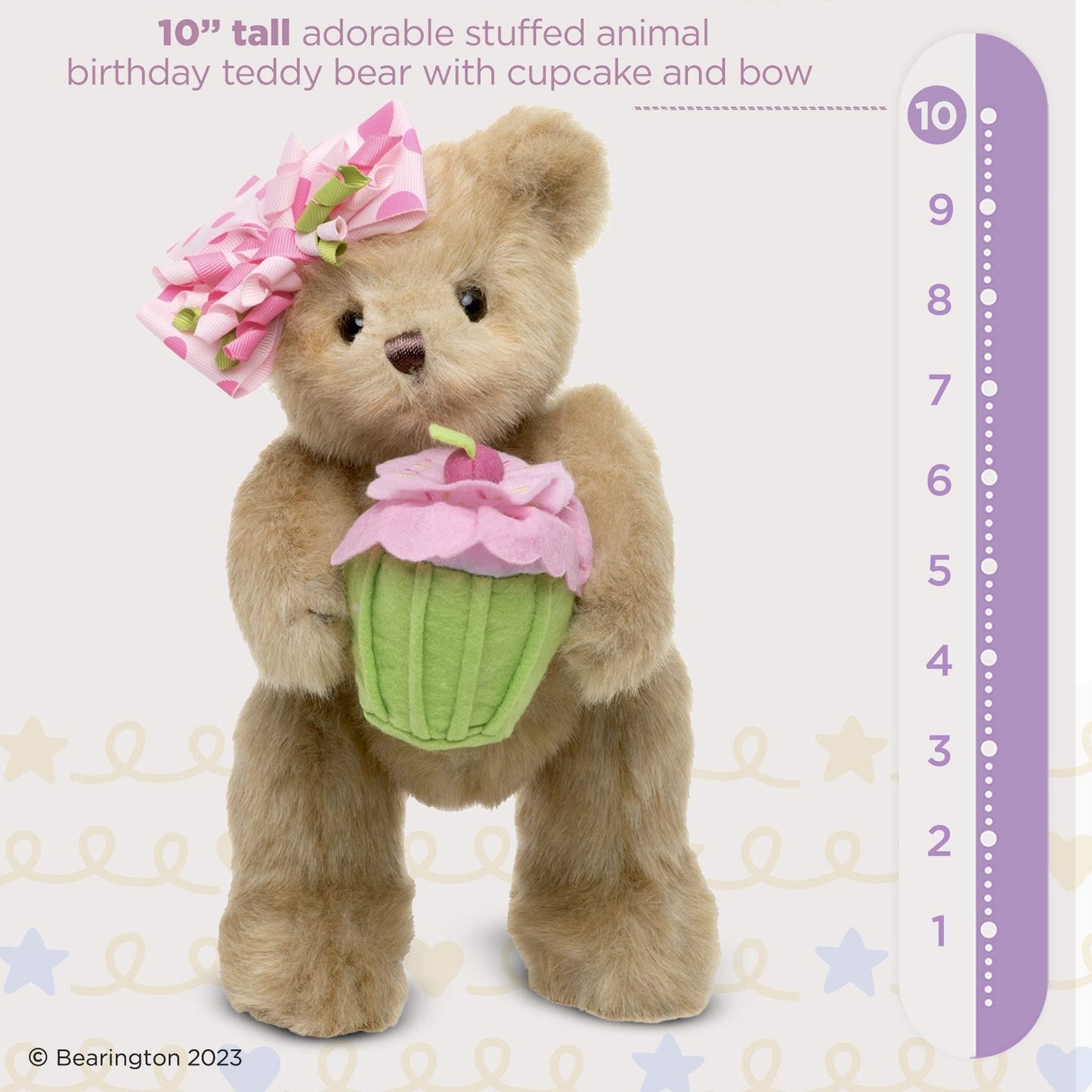 10"Bear Casey Cupcake