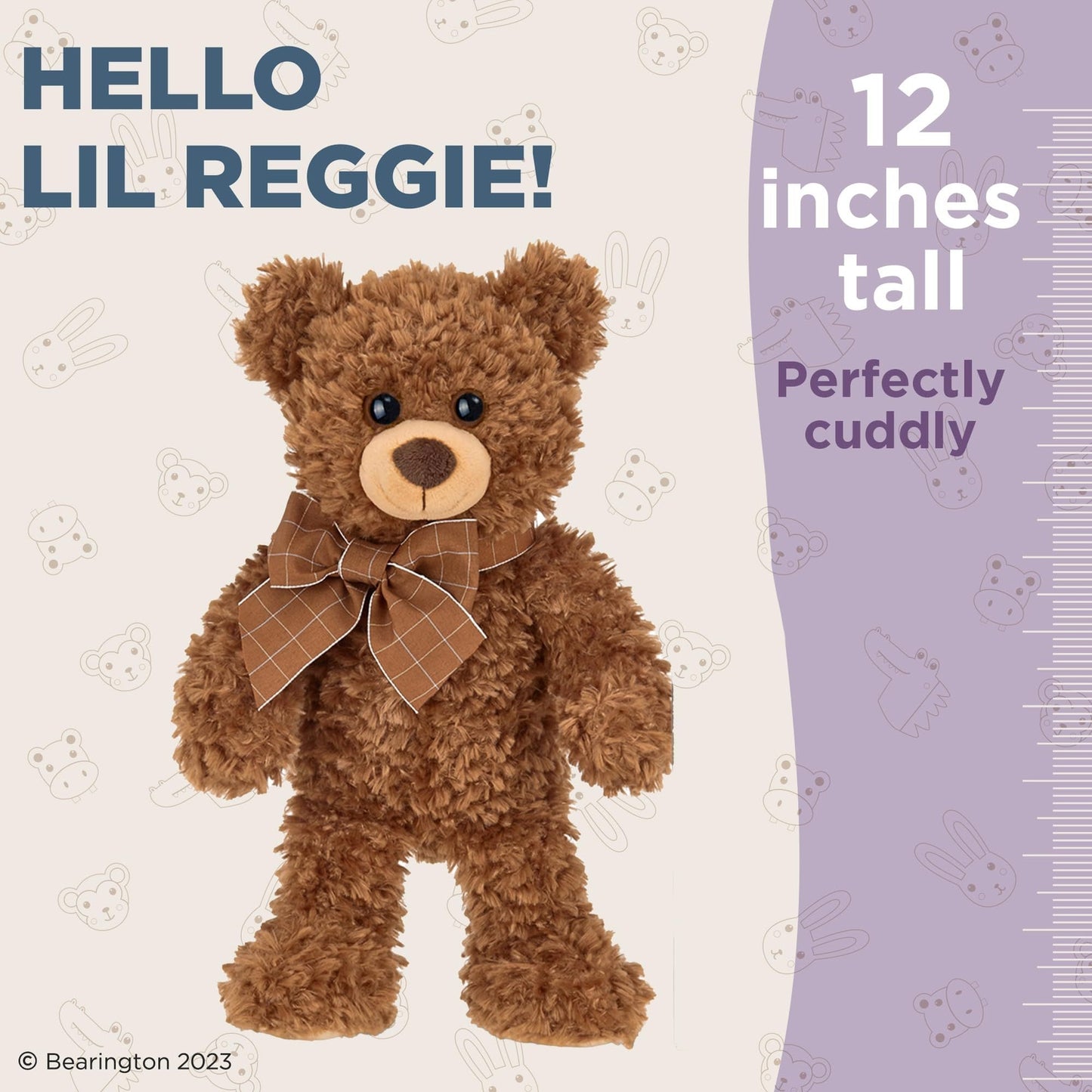 12" Bear Lil' Reggie