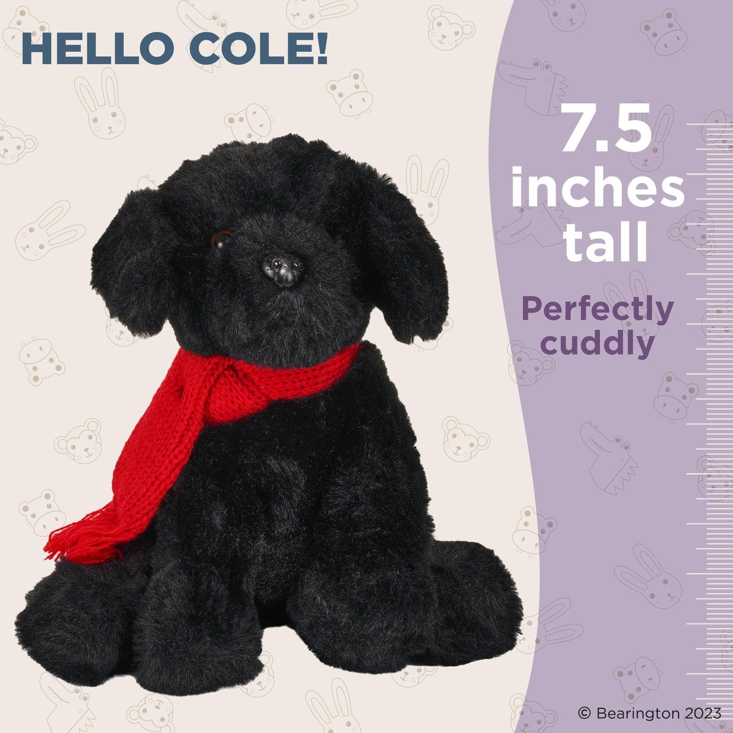 6" Black Lab Cole