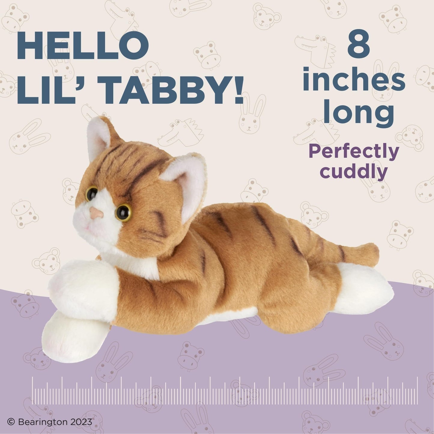 8" Cat Lil’ Tabby