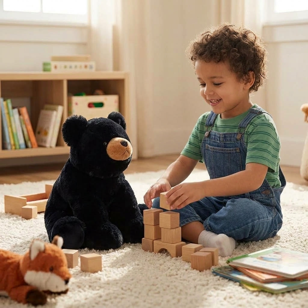 Bandit the Black Bear - 18"