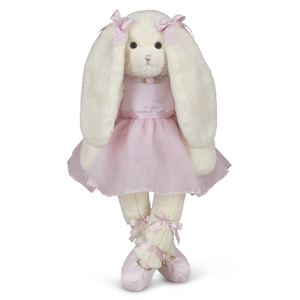 Bearington Brise Bunny Soft Plush Ballet Doll 16 Inch 